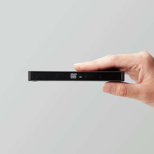  Logitec портативный DVD Drive USB3.2 Native портативный DVD Drive USB3.2(Gen1) M-DISC соответствует черный ILDR-PML8U3LBK