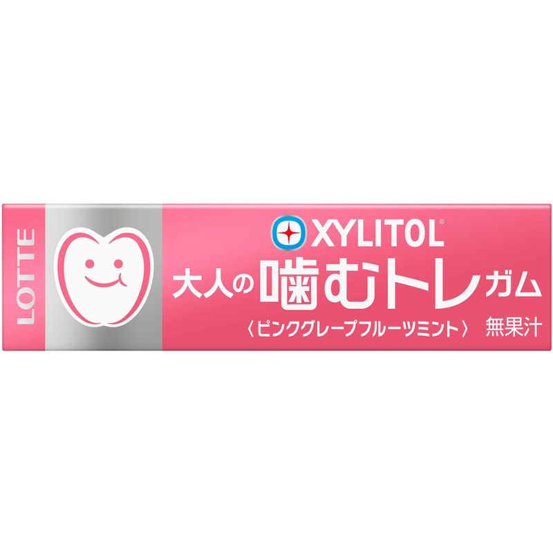 ロッテ ロッテ キシリトールガム大人の噛むトレ ピンクグレープフルーツミント 9枚×15個 XYLITOL ガム 最安値・価格比較