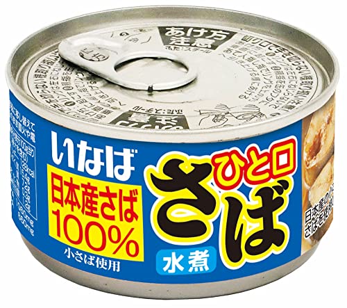 いなば食品 ひと口さば 水煮 115g×24缶の商品画像