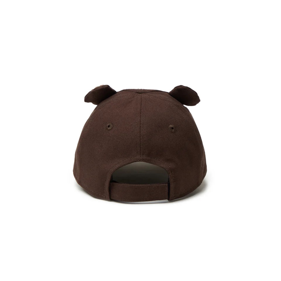  New Era Kids .. колпак .. уголок шляпа детский NEWERA Child 9TWENTY Animal Logo колпак симпатичный свободный размер Kids размер Brown 