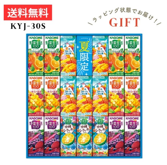 すこやかサマーバラエティギフト KYJ-30S 紙パックの商品画像