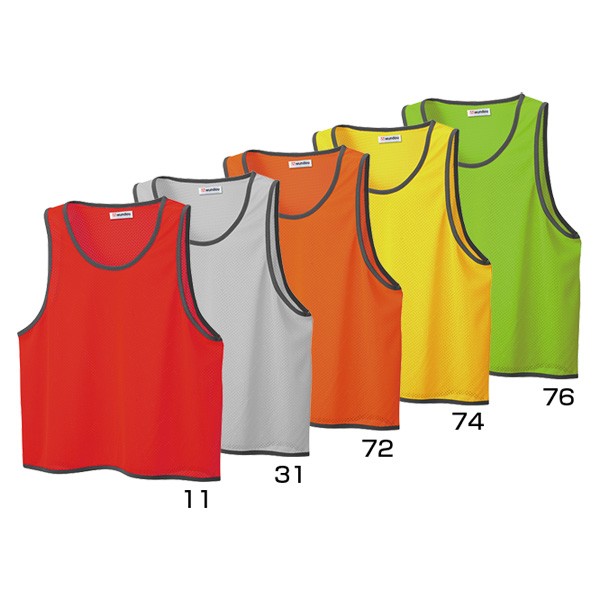 P-55 Basic bib s Junior детский взрослый размер тренировка надеты команда для одежда простой одноцветный форма мужской женский wundouundou