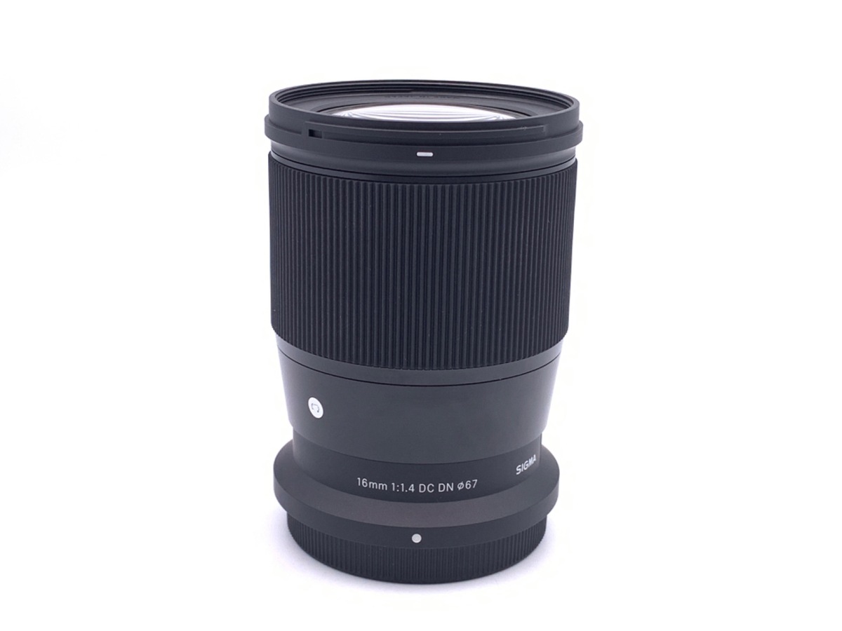 【美品】シグマ SIGMA 16mm F1.4 DC DN (ソニー用) SIGMA シグマ 16mm F1.4 DC DN | Contemporary ソニーE 交換レンズ