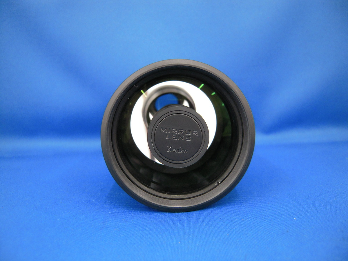 ケンコー・トキナー Kenko ミラーレンズ 400mm F8 キヤノンM フード付 交換レンズの商品画像