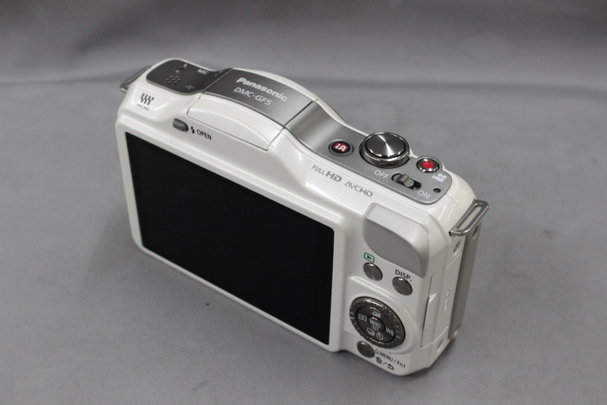 [ used ] [ with defect goods ] Panasonic LUMIX DMC-GF5-W body shell white 