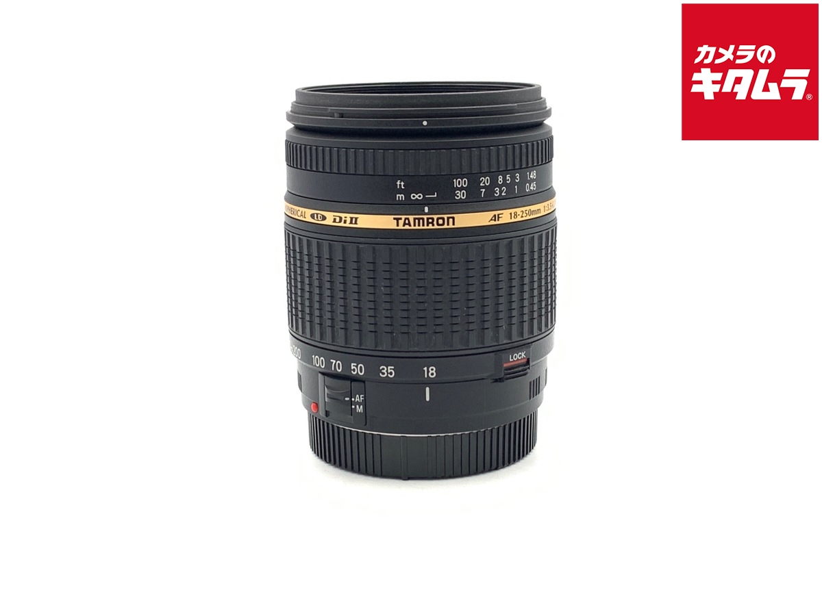 【完動品】タムロン 18-250mm A18 TAMRON キヤノン用 Amazon | TAMRON AF18-250mm F/3.5-6.3 Di II LD Aspherical [IF
