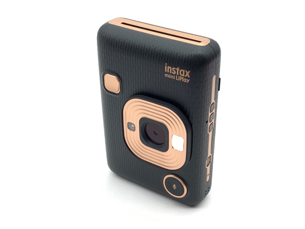 [ used ] [ beautiful goods ] Fuji film hybrid instant camera instax mini LiPlay elegant black 