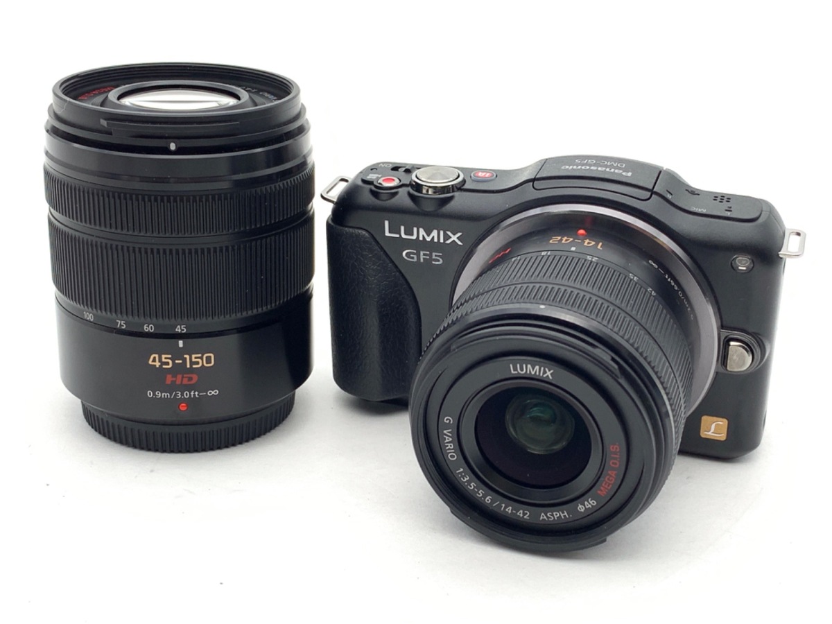 パナソニック ルミックス LUMIX GF5 DMC-GF5WA-K ダブルズームキット