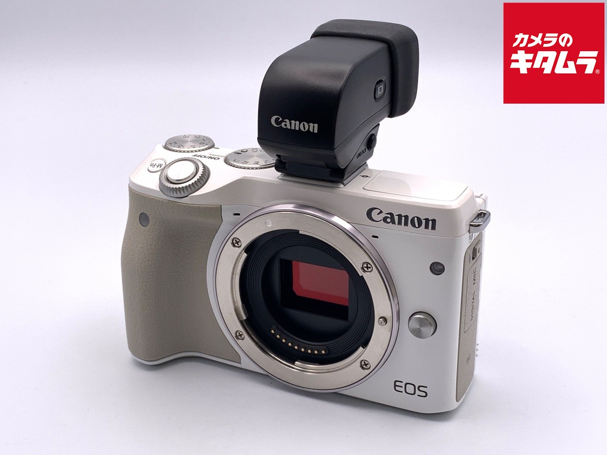 キヤノン EOS M3 EF-M18-55 IS STM レンズキット（ホワイト） ミラー