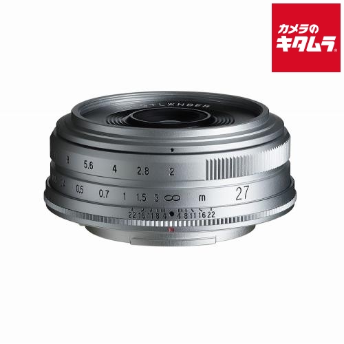 フォクトレンダー ULTRON 27mm F2X シルバー 富士フイルムXの商品画像