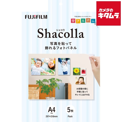 写真パネル シャコラ 5枚入 A4 WD 5P WD-KABE-AL-A4の商品画像