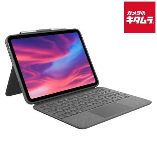 ロジクール COMBO TOUCH（iPad 第10世代用） iK1059GRA（グレー）の商品画像