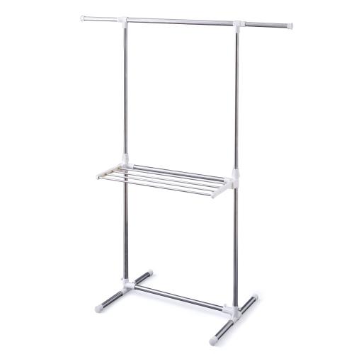  Iris o-yama easy construction stainless steel interior clotheshorse H-78SHN { delivery date approximately 2 week }