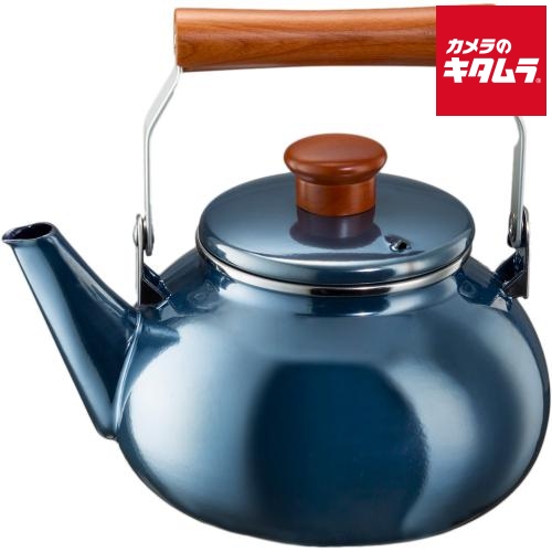 ホーロードリップケトル 2.3L（オニキスブルー）ONB-2.3KTの商品画像