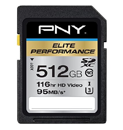 PNY Elite Performance P-SDX512U3H-GE （512GB） SDカードの商品画像
