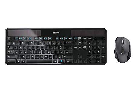 ロジテック ロジテック K750 Wireless Solar Keyboard for Windows（with Mouse）（ブラック） キーボード本体の商品画像