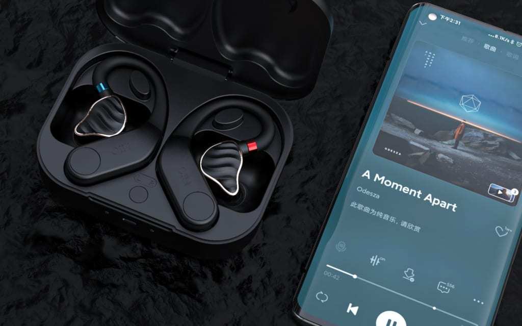 [ ограниченное количество ]Bluetooth слуховай аппарат ресивер FiiO UTWS3 mmcx/2pinfi-o