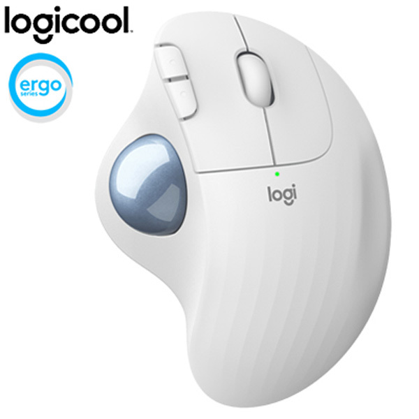 logicool ロジクール ERGO M575 ワイヤレストラックボール M575OW （オフホワイト） マウス、トラックボール本体の商品画像