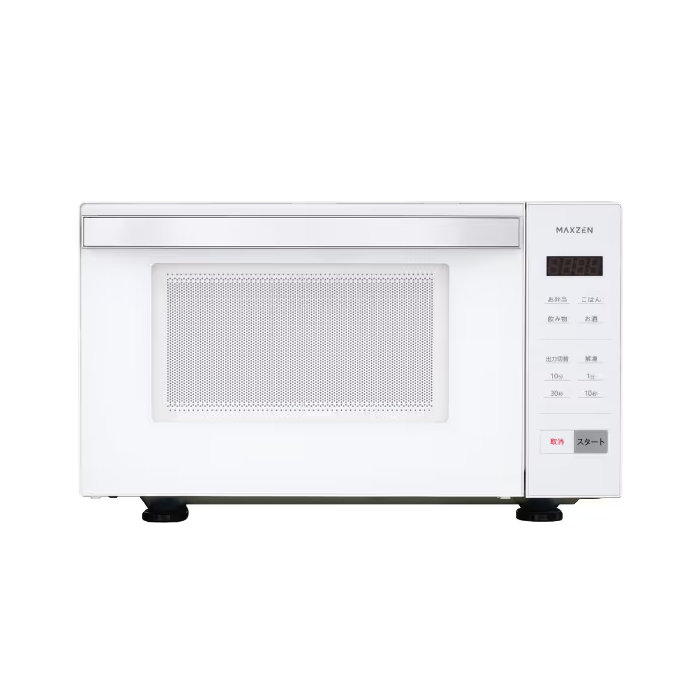 MAXZEN マクスゼン 18L 家庭用電子レンジ MJM18GZ01F-BK（ブラック