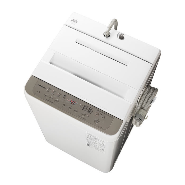 Panasonic 全自動洗濯機 NA-F60PB15-T （ニュアンスブラウン） 洗濯機本体の商品画像