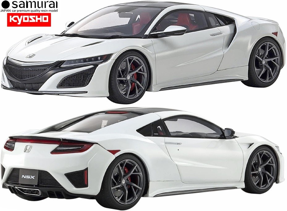 送料無料 京商SAMURAI製 1/18 ホンダ NSX ホワイト(KSR18023W)｜Yahoo