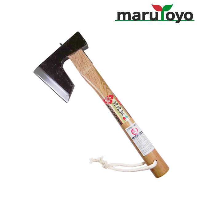 古い斧　ヨキ マルトヨ 家庭手斧【斧】【ヨキ】【鉈】【両刃】【全鋼】 : 園