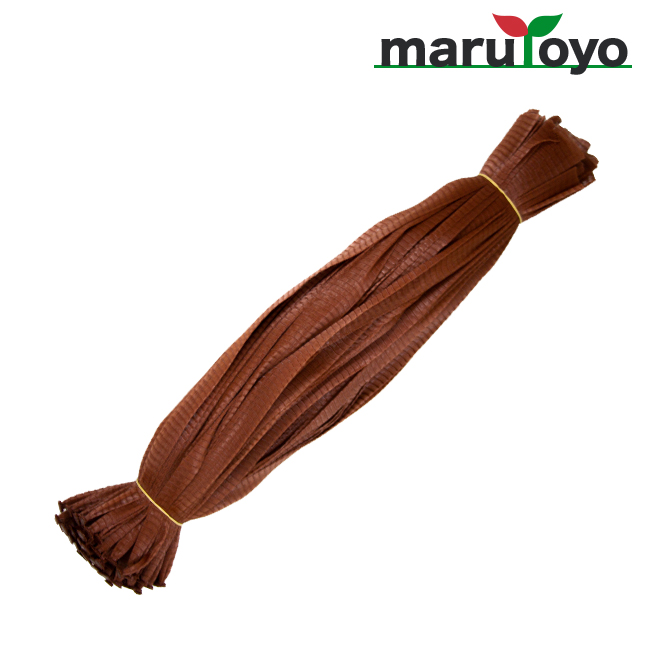 延伸 棒ネット 茶 45cm 100枚入 カラーリニューアル 野菜 果物 収穫 出荷 保存 園joy Marutoyo 通販 Yahoo ショッピング