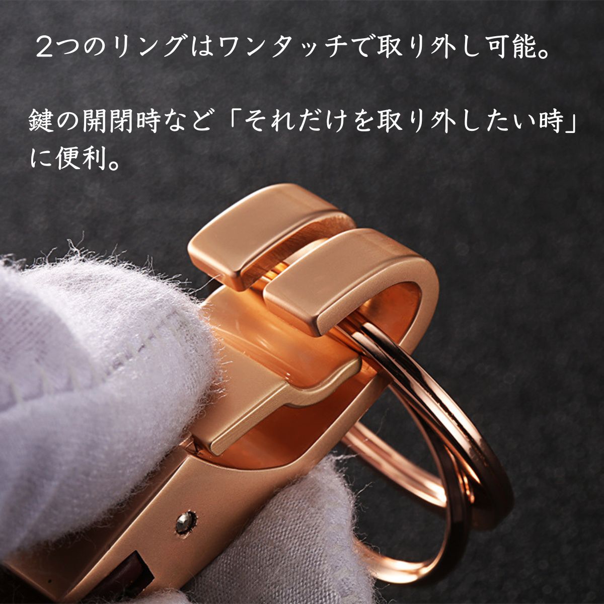  брелок для ключа кожа кольцо для ключей мужской модный крюк машина ключ двойной кольцо металлические принадлежности упаковка соответствует 