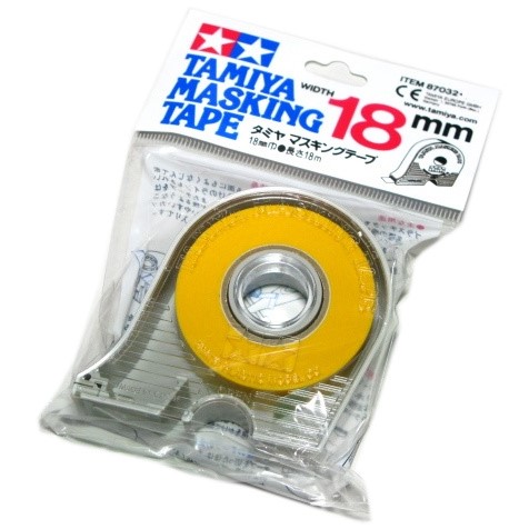 タミヤ 87032 メイクアップ材 タミヤ マスキングテープ 18mm ケース入りの商品画像