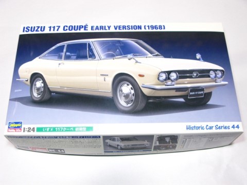 ハセガワ 1/24 ヒストリックカーシリーズ いすゞ 117クーペ 初期型 プラモデル HC44の商品画像