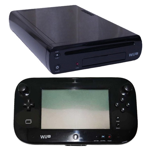 Wii U корпус premium комплект kuro черный б/у сразу ... комплект 