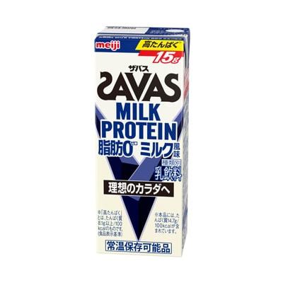 ザバス ミルクプロテイン 脂肪0 ミルク風味 200ml × 24本の商品画像