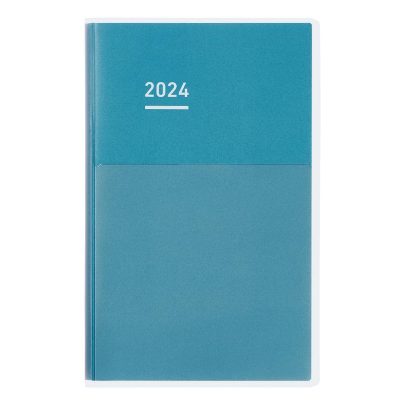 KOKUYO ジブン手帳 DAYs 2024年版（ブルー）A5スリム ニ-JD1B-24 ジブン手帳 手帳（文具）の商品画像