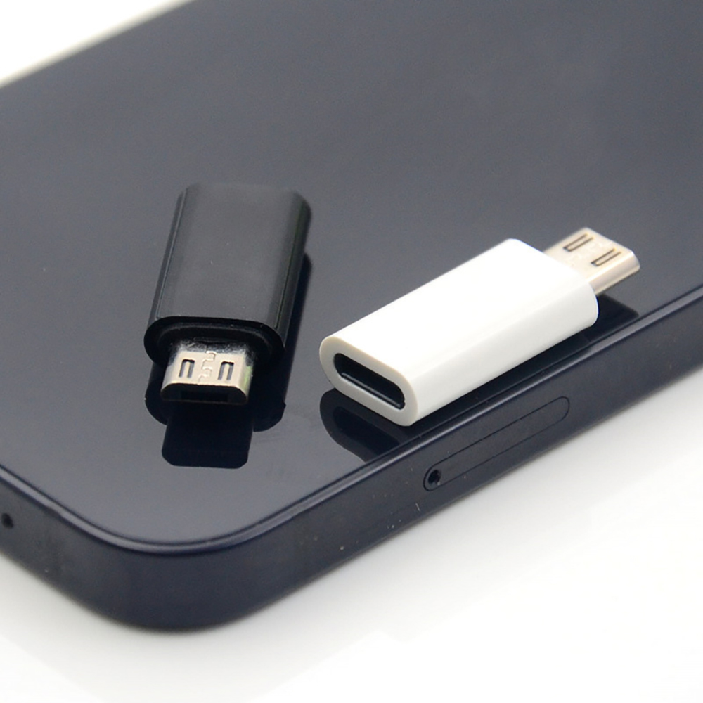 microusb conversion adapter lightning conversion lightning female micro usb iPhone Android charge data transfer connector 