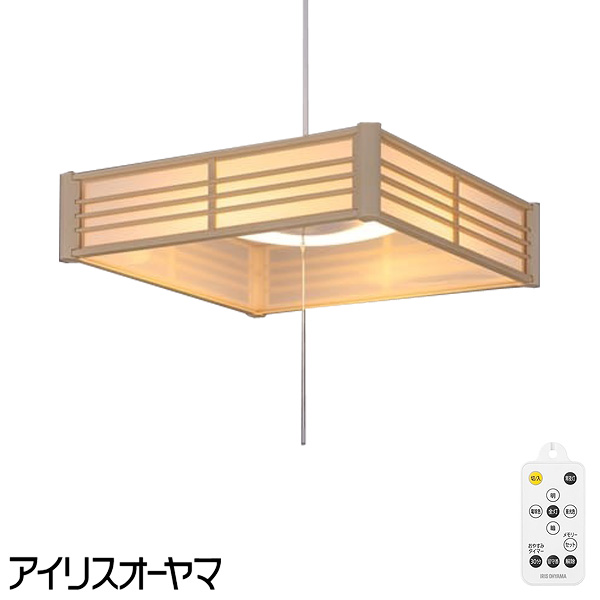 和風LEDペンダントライト PL12DL-J2 （電球色～昼光色） ～12畳の商品画像