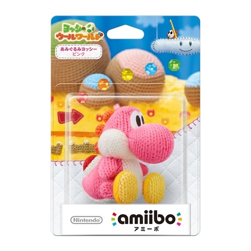 amiibo あみぐるみヨッシー みどり ピンク アミーボ 任天堂 ニンテンドー amiibo あみぐるみヨッシー みどり ピンク アミーボ 任天堂