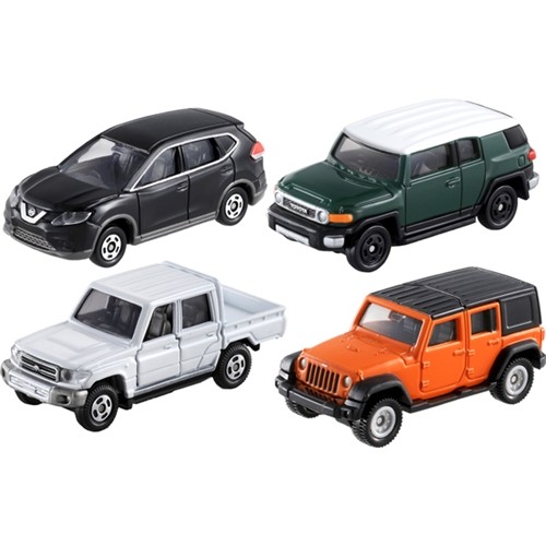 タカラトミー 山へドライブ！オフロードカーセット（4台セット
