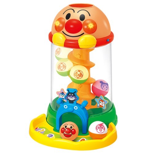 ジョイパレット アンパンマン にぎって！おとして！ 光る くるコロタワー 4975201181611