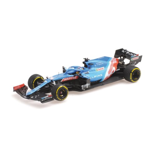 ミニチャンプス アルピーヌ F1 チーム A521 フェルナンド・アロンソ