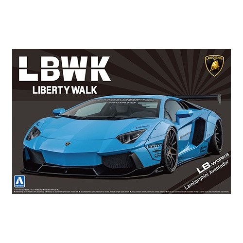青島文化教材社 LBワークス ランボルギーニ アヴェンタドール Ver.1