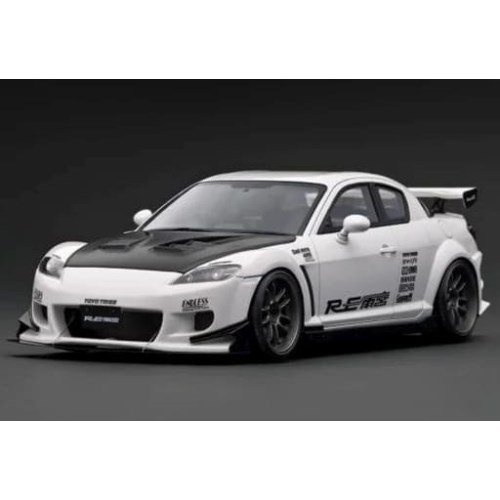 ignition model Mazda RX-8 （SE3P） RE Amemiya White （1/18スケール