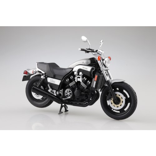 アオシマ 111864 Yamaha Vmax ニューシルバーダスト オートバイ - 最