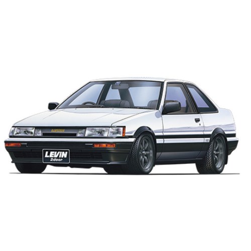 トヨタ ハチロク レビン 2ドア GTAPEX 後期型 1985 （1/24スケール インチアップ ID-61 046495）の商品画像