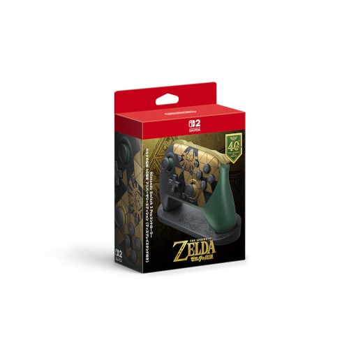 Nintendo Switch2 Proコントローラー ゼルダの伝説 40周年 アニバーサリーエディション （ディスプレイスタンド付き）の商品画像