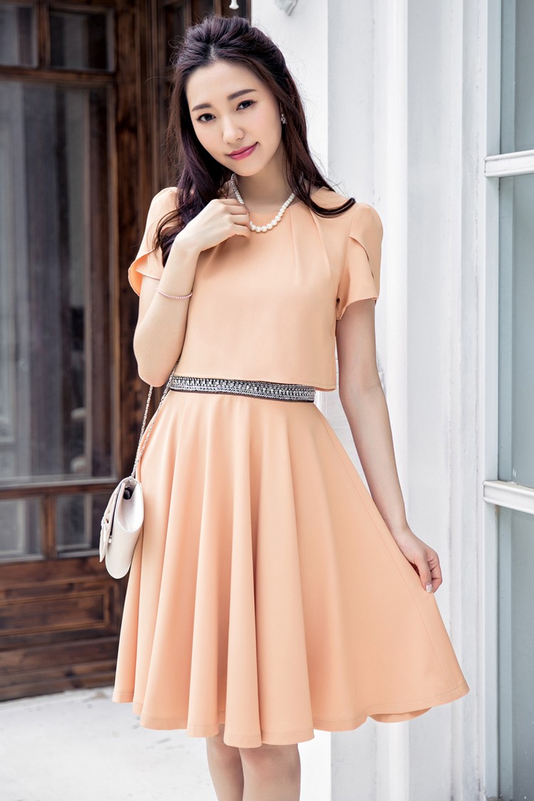 パーティードレス 安い 可愛い フレアス レディース服人気 新品