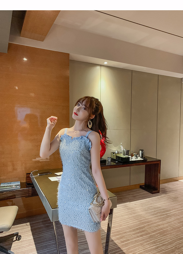 週間ランキング１位獲得 シルバーミニドレス 背中見せるパーティー演奏会ステージキャバ嬢ナイトクラブ 最大30 Off