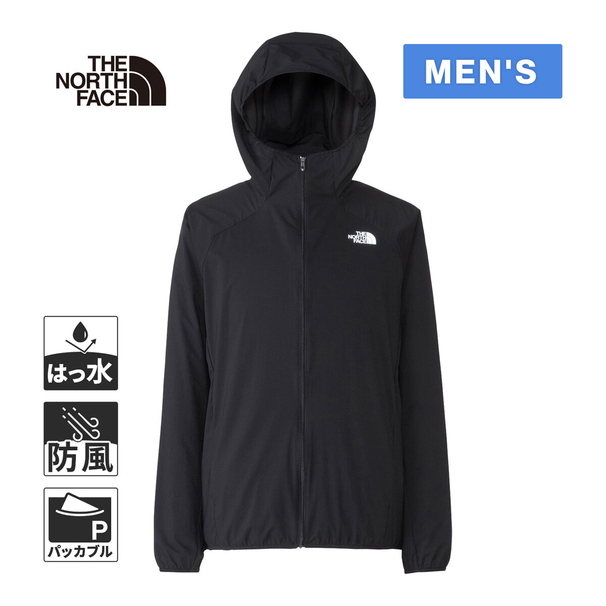 ☆新品未開封☆　THE NORTH FACE 黒 ジャケット　NP22280 THE NORTH FACE THE NORTH FACE スワローテイルベントフーディ