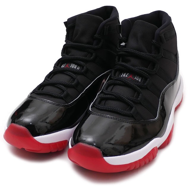 NIKE AIR JORDAN 11 RETRO "BLACK RED" 378037-061 （ブラック/ホワイト/トゥルーレッド） Jordan エア ジョーダン 11 メンズスニーカーの商品画像