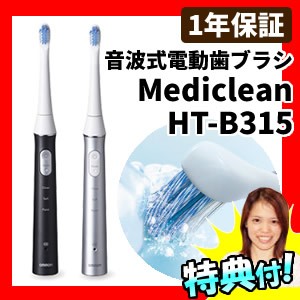 オムロン 音波式電動歯ブラシ HT-B315-SL（シルバー） 電動歯ブラシ本体の商品画像