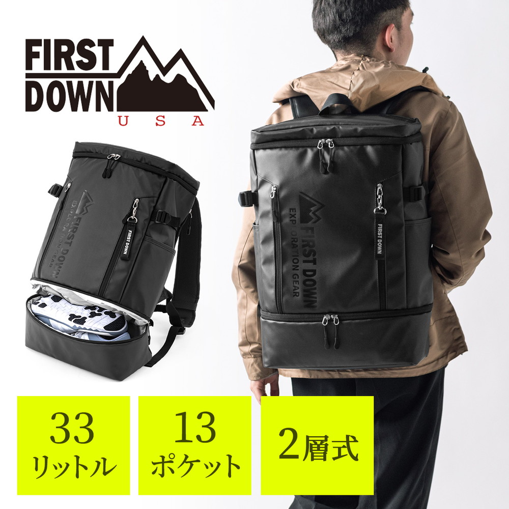 FIRST DOWN FIRST DOWN リュックサック 200-BAGFT5BK （ブラック） リュックサック、デイパックの商品画像